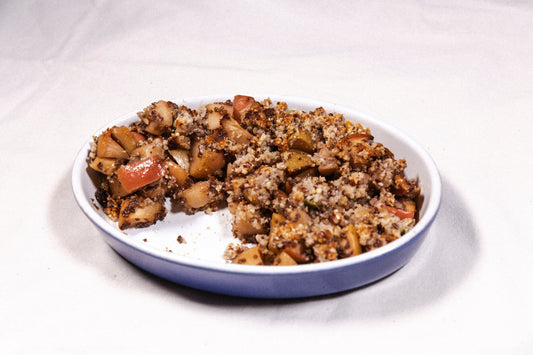 Apple Chia Crumble - by Klaar Mellen